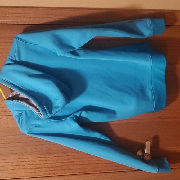 Size S/M Blue/Silver Under Armour Hoodie - Picture 3 of 3